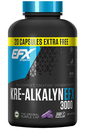 EFX Kre-Alkalyn 3000 - 260 Caps
