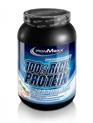 IronMaxx 100% Reis Protein, 900g