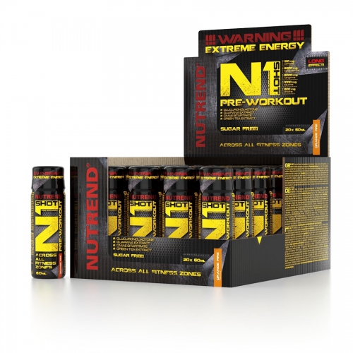 Nutrend N1 PreWorkout-Booster, 60g-Shot