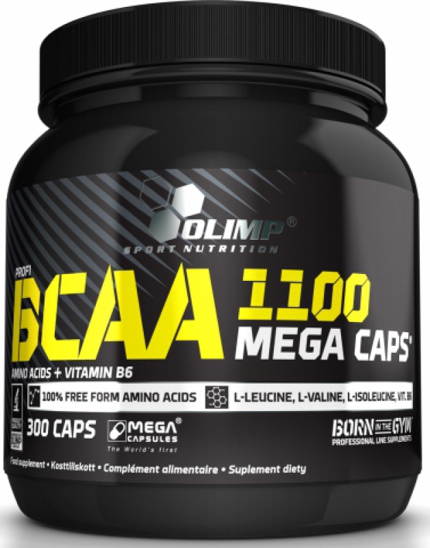 Olimp BCAA Mega Caps, 300 Kapseln