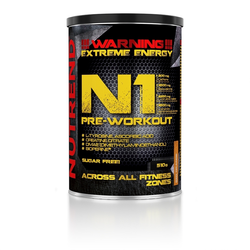 Nutrend N1 PreWorkout-Booster, 510g