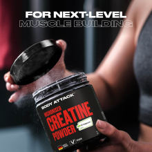 Body Attack Micronised Creatine Powder (Creapure)
