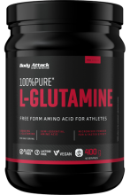 Body Attack 100% Pure L-Glutamine 400g