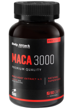 Body Attack - Maca 3000 - 90 Caps